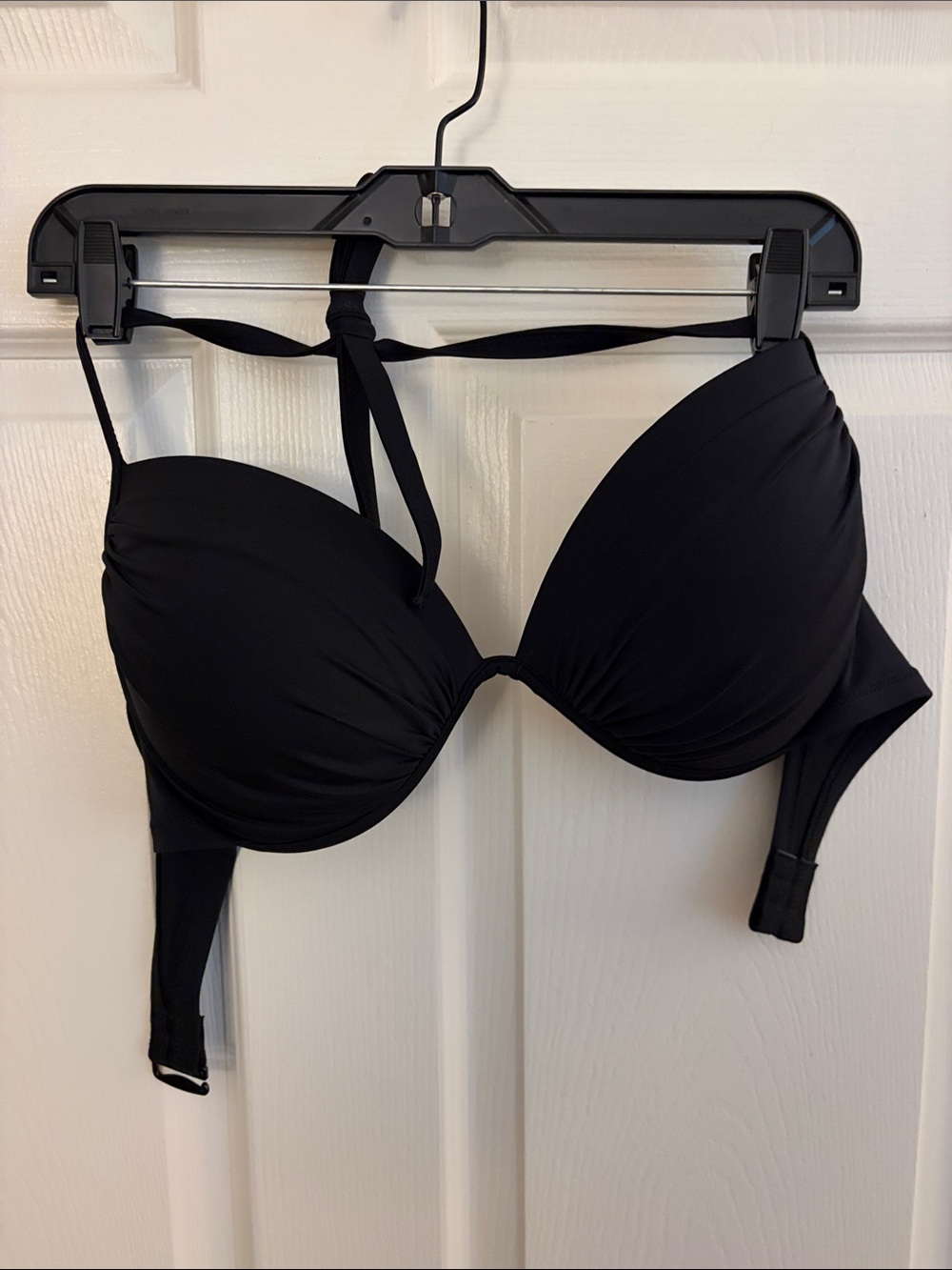 Shade & Shore Black Push-Up Bikini Top